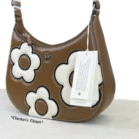 🌸NeW! Tory Burch Emerson Appliqué Shoulder Bag - Picture 5 of 13